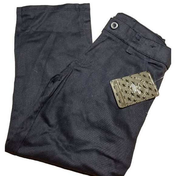 Beverly Hills Polo Club Boys’ School Uniform Pants Relaxed-Straight Navy Size 6 - Picture 1 of 5